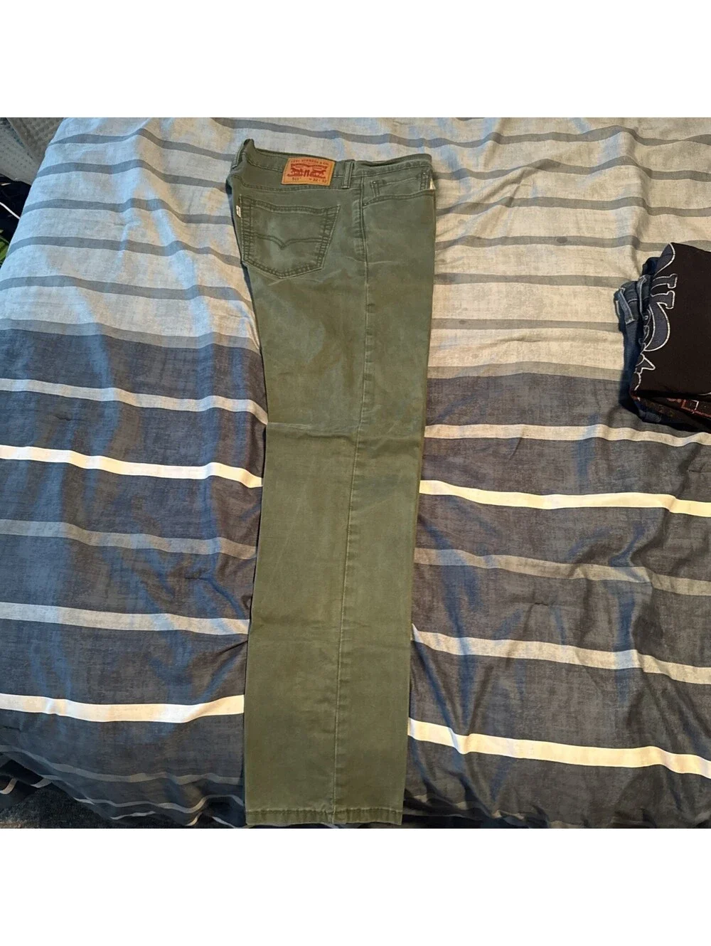Men's Olive Green Levi's Straight leg sz 32/32 511's